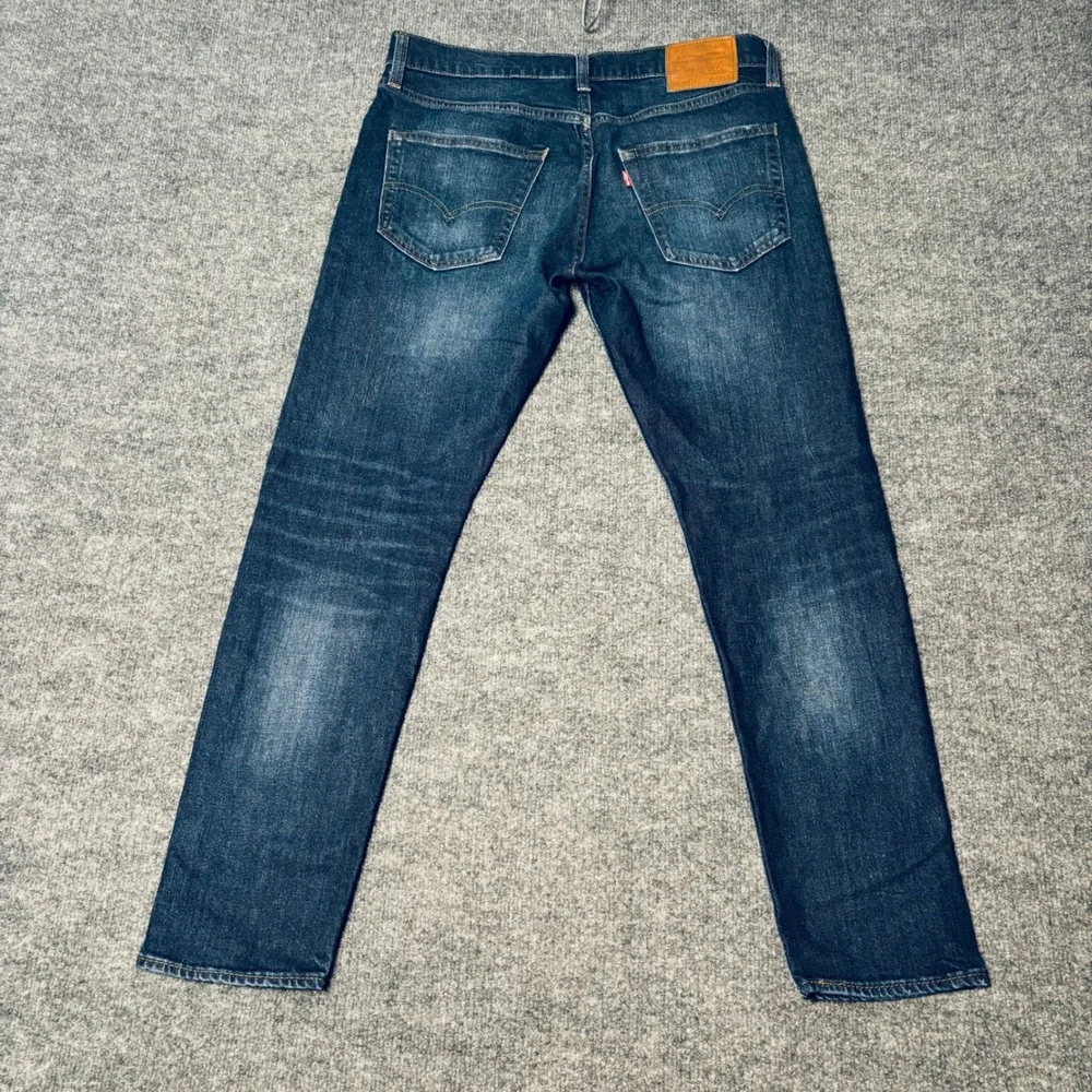 Levis 512 original Red Tab‎ Slim Taper Jeans Mens 32x30 Dark Blue Premium Denim
